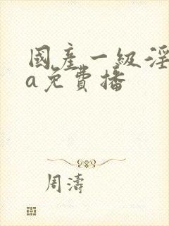 国产一级淫一片a免费播