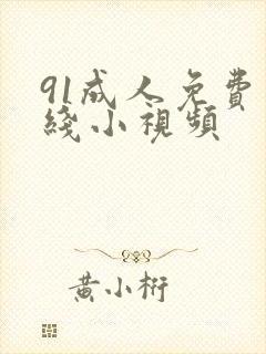 91成人免费在线小视频