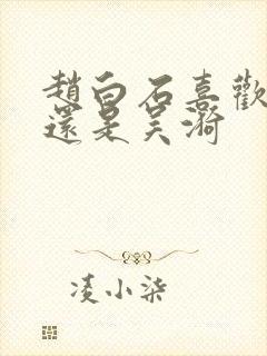 赵白石喜欢周莹还是吴漪