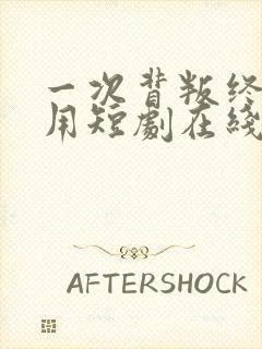 一次背叛终身不用短剧在线观看