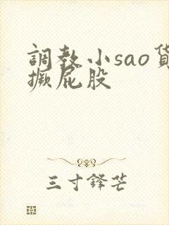 调教小sao货撅屁股