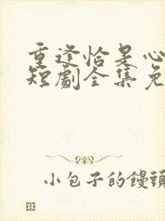 重逢恰是心动时短剧全集免费播放