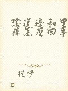 阴道边和里面好痒怎么回事