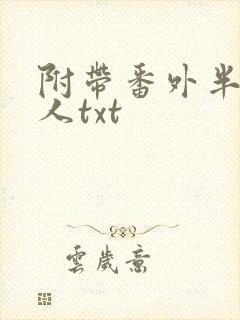 附带番外半熟故人txt封面