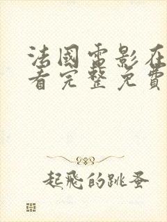 法国电影在线观看完整免费高清原声