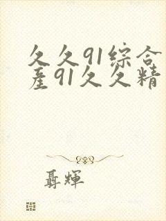 久久91综合国产91久久精品