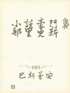 小说豪门枭士在那里更新