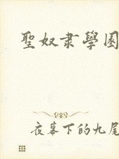 圣奴隶学园3封面