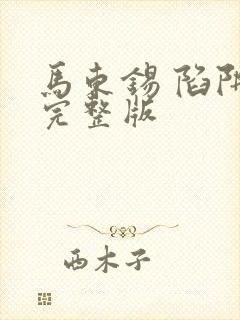 马东锡 陷阱 完整版