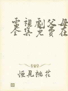 电视剧父母爱情全集免费在线观看