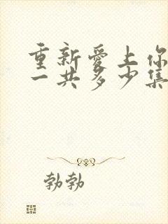 重新爱上你泰剧一共多少集啊