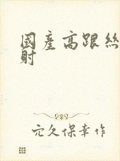 国产高跟丝袜内射