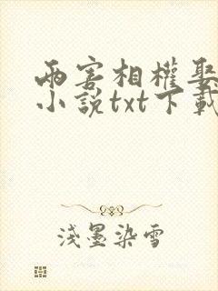 两害相权娶为妻小说txt下载封面