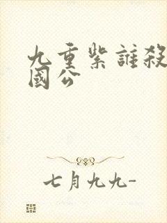 九重紫谁杀了定国公