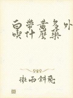 白带黄多外阴痒吃什么药