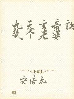 九天玄帝诀男主几个老婆