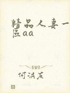 精品人妻一二三区aa封面