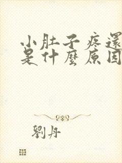 小肚子疼还想吐是什么原因女性