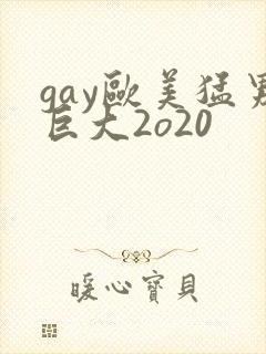 gay欧美猛男巨大2o20
