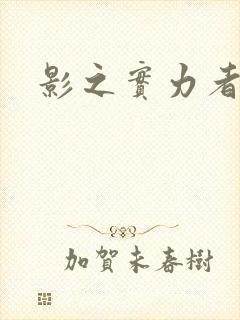 影之实力者角色