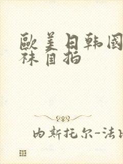 欧美日韩国产丝袜自拍