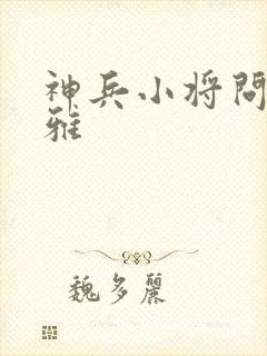 神兵小将问天问雅封面
