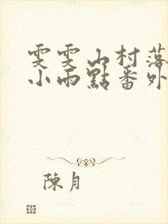 雯雯山村落难记小雨点番外小说