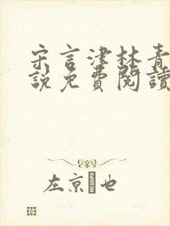 宋言津林青妍小说免费阅读最新章节