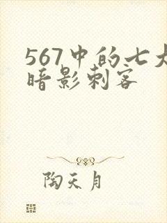 567中的七大暗影刺客
