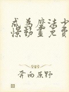 成为魔法少女憧憬动画免费观看全集封面