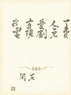 我有爱人了韩剧电视剧免费观看全集