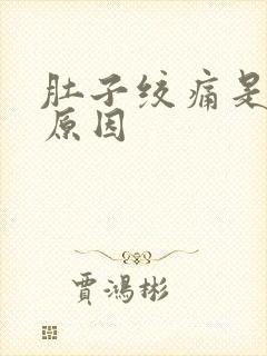 肚子绞痛是什么原因封面