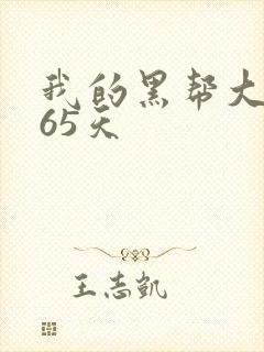 我的黑帮大佬365天