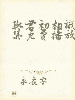 与君初相识40集免费播放