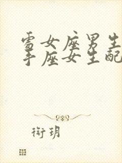 处女座男生与射手座女生配吗