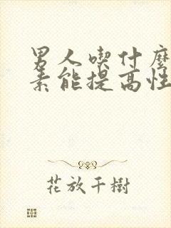 男人吃什么维生素能提高性功能持久