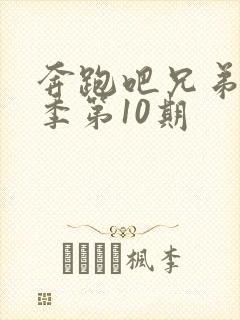 奔跑吧兄弟第5季第10期封面