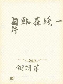 日韩在线一级影片