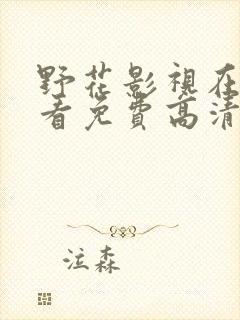 野花影视在线观看免费高清完整版