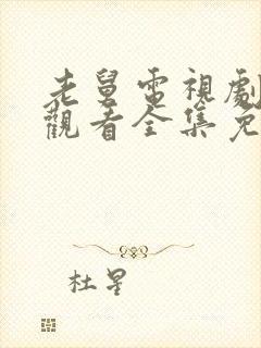 老舅电视剧在线观看全集免费播放