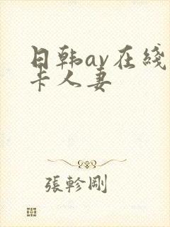 日韩av在线不卡人妻