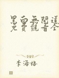 黑白无间道美剧免费观看全集高清封面