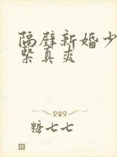 隔壁新婚少妇真紧真爽