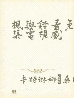 枫与铃看免费全集电视剧封面