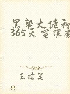 黑帮大佬和我的365天电视剧全集第二季