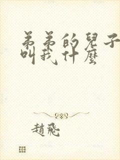 弟弟的儿子应该叫我什么