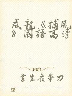 成龙《捕风捉影》国语高清在线观看