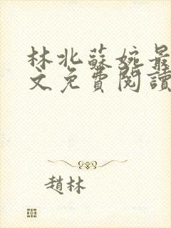 林北苏婉最新全文免费阅读封面