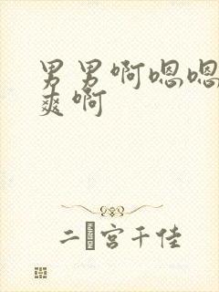 男男啊嗯嗯嗯好爽啊