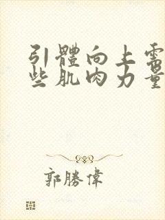 引体向上需要哪些肌肉力量